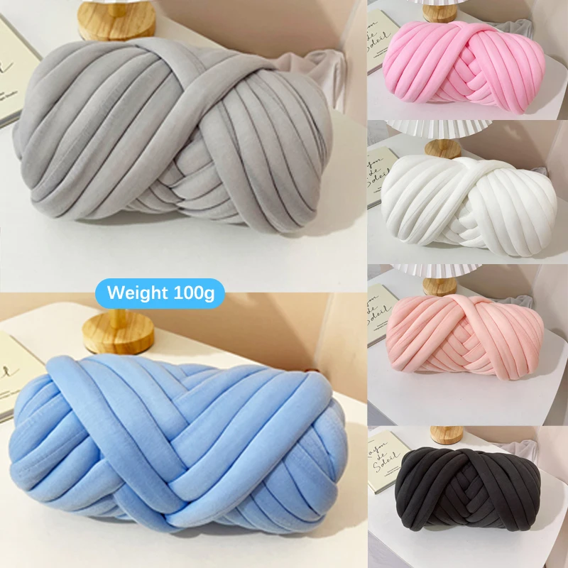 Ultra-Thick Hand-Made Blanket Yarn Core-Filling Yarn Thick Cotton Cloth Line Iceland Wool DIY Hand-Woven Coarse Wool