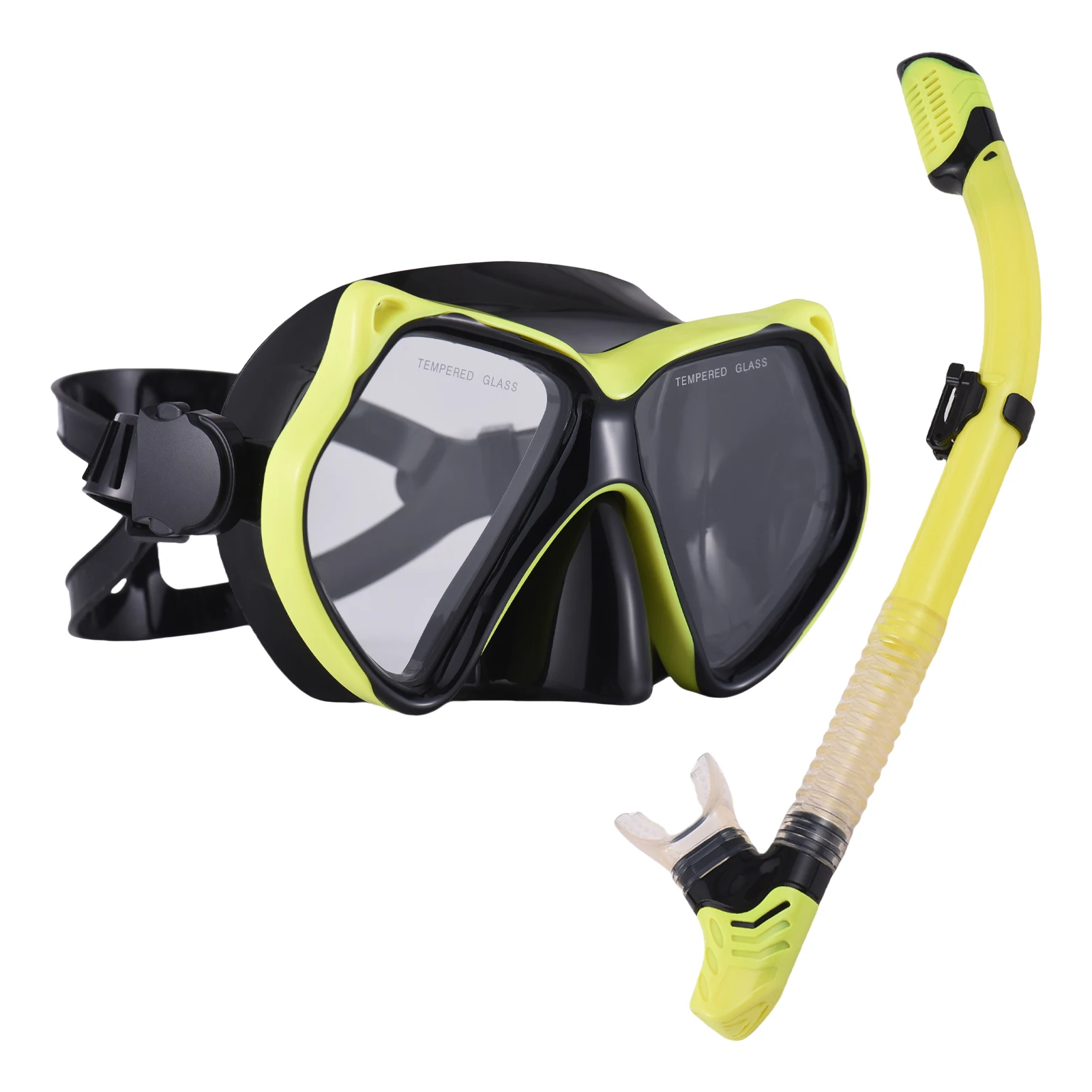 

Маска для сухого дыхания с клапаном выдоха, набор для дайвинга с очками и трубкой для взрослых, комплект для снорклинга, легкий дыхательный трубочный комплект