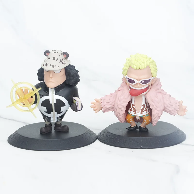 Colección de figuras de una pieza de color aleatorio, 1 unidad: Top War Saga, los siete señores de la guerra del mar, decoración de pastel, caja ciega de juguete