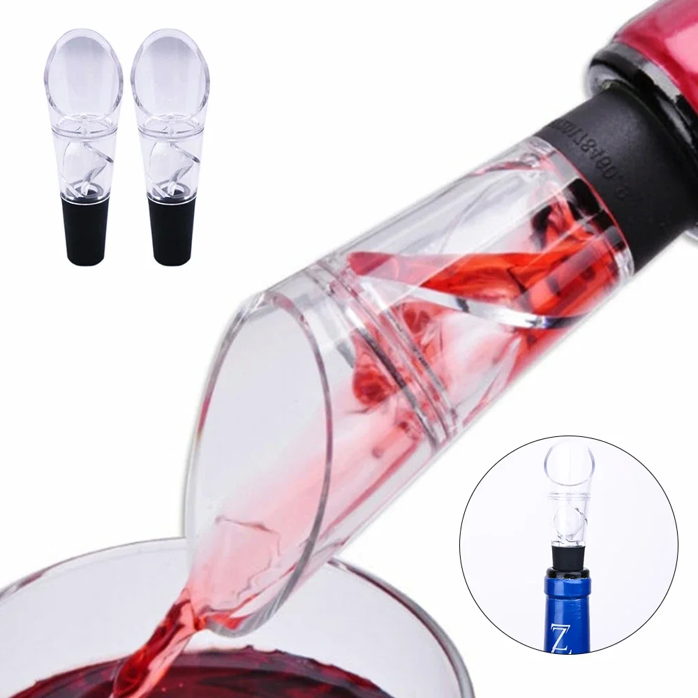 

Pourer Decanter Red Wine Aerating Pourer Spout Decanter Wine Aerator Pouring Tool Pump Portable Filter Wine Accessories 1 Pcs