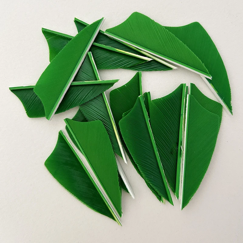 50Pcs 2Inch IBOUNFOX Arrow Fletching Turkey Feathers for Archery Arrows Vanes Right /Left Wings DIY Archery Accessories
