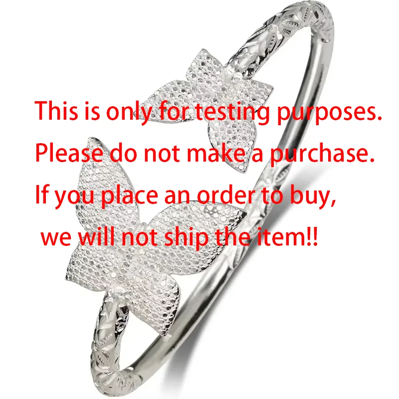This Is Only for Testing Purposes. Please Do Not Make a Purchase. If You Place an Order to Buy, We Will Not Ship the Item!! Better Jewelry Ball Solid .925 Sterling Silver Thick West Indian Bangle, 1 Piece