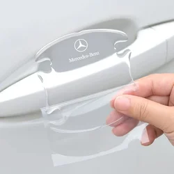 Car Door Transparent Strip Rearview Mirror Anti-Collision Protection Strip For Mercedes-Benz W166 W212 W204 C E ML GL GLK Class