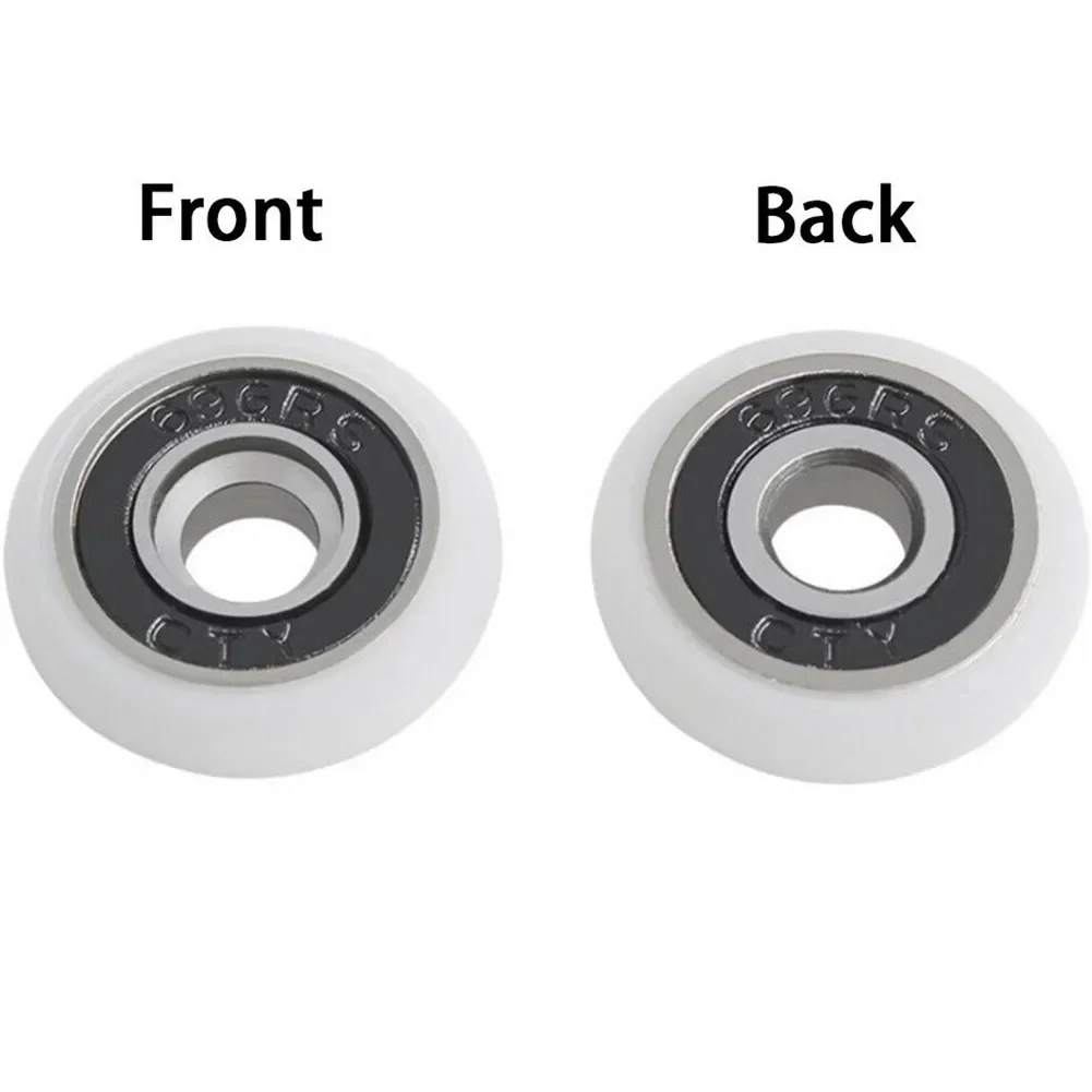 Replacement Shower Door Rollers 19/23/25mm Wheels & 8*Screws Baths Parts Hot Sale Replace Runner Shower Cabins