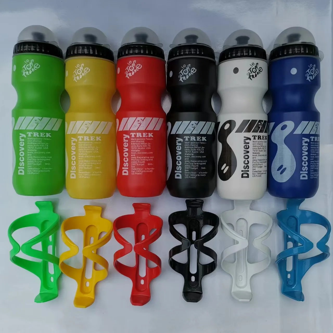 750ml Fahrrad-Trinkflasche für Mountainbikes und Rennräder, Outdoor-Radflasche, tragbar mit Flaschenhalter, Fahrradzubehör – Detail 2
