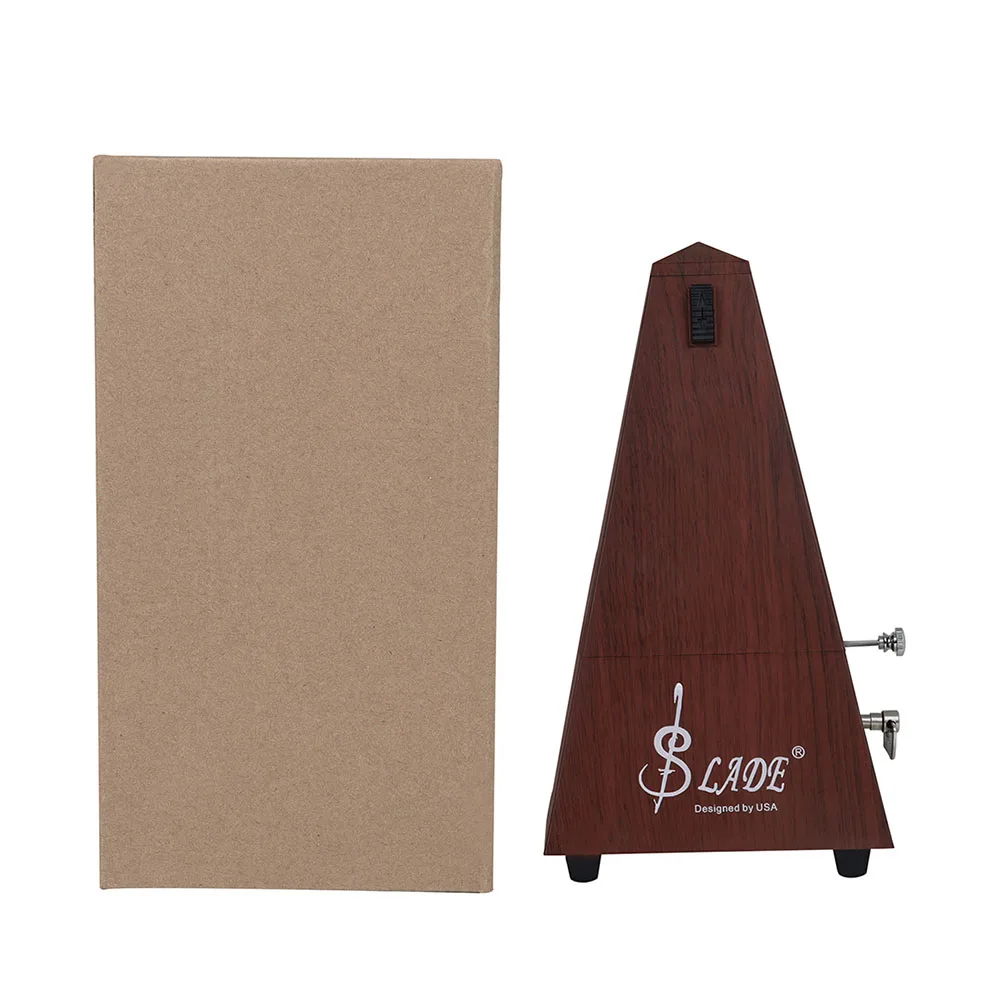 

Retro Tower Mechanical Metronome Mechanical Metronome Piano Tower Vintage 1pc ABS Metal Bell Ring For Guitar Ukulele