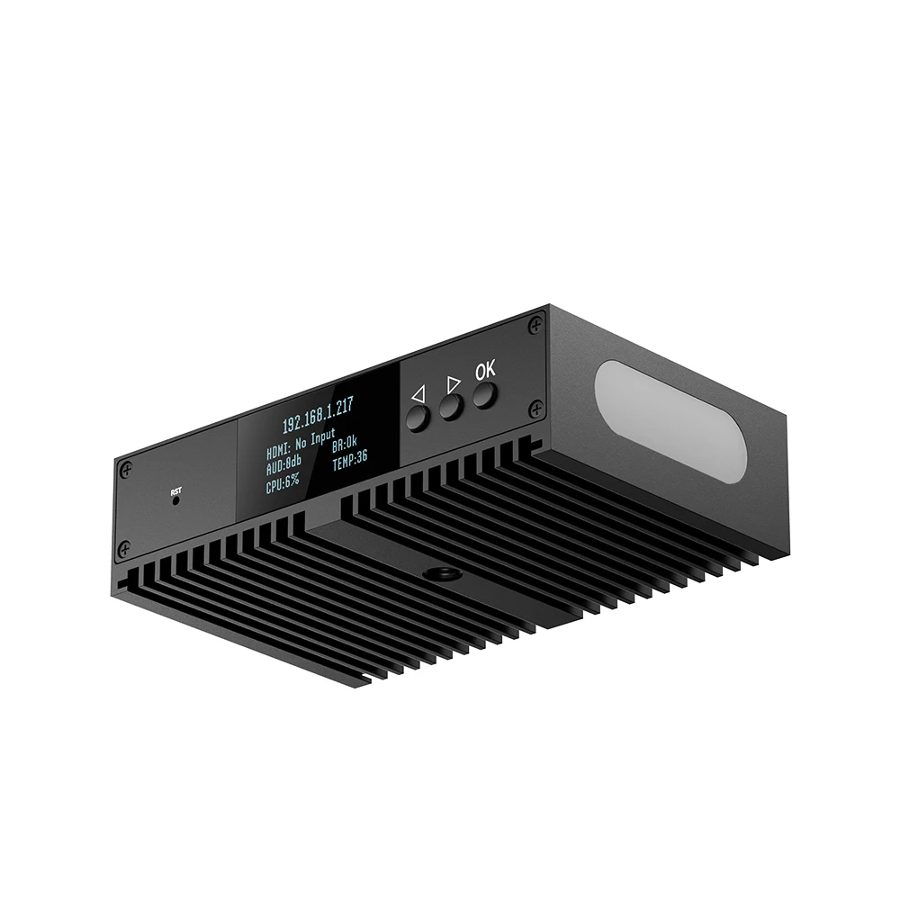 Link Pi ENC1Pro dekoder NDI HDMI 4K 60fps SRT RTSP/RTMP/HTTP/HLS YouTube ultra-hd Input siaran langsung multi-protokol