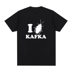 I Love Franz Kafka 티셔츠 클래식 코튼 남성 티셔츠 New TEE TSHIRT Womens Tops