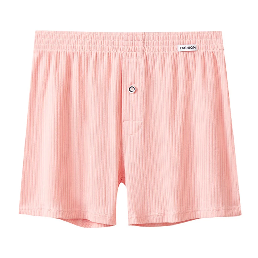 

Mens Threaded Arrow Pants Stretch Cotton Underwear Large Size Loose Boxer Briefs U-convex Panties Men Underpants Daily Wear