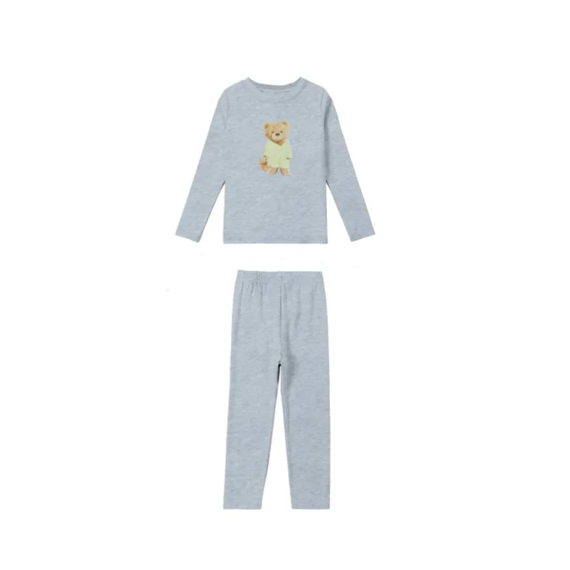 Teddy Bear Pyjamas – Gray Set