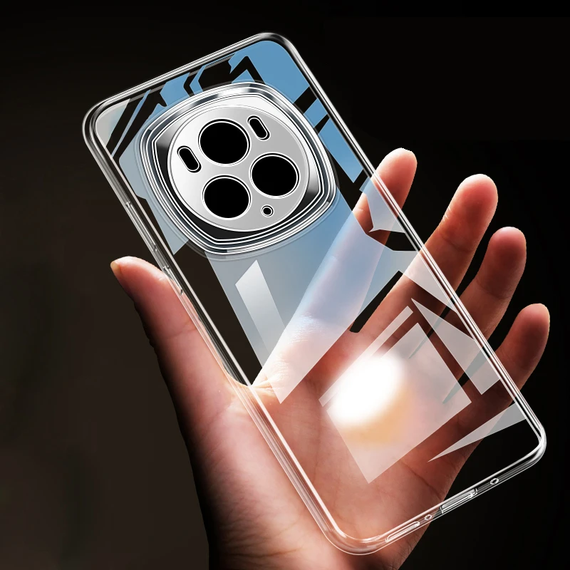 Clear Soft TPU Camera Protection Soft TPU Case Cover For Honor Magic 6 Magic6 Pro 6Pro