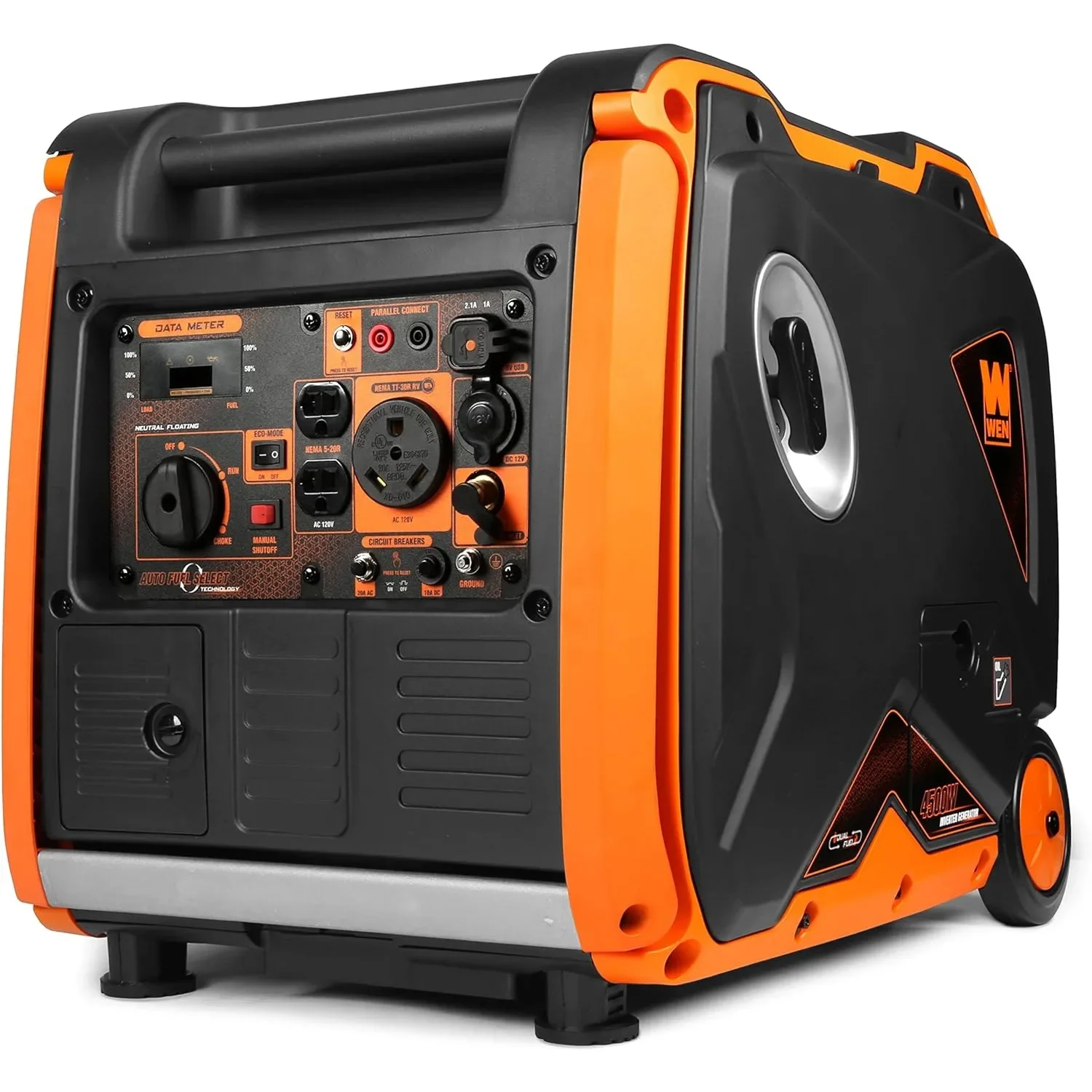 DF450i Super Quiet 4500-Watt Dual RV-Ready Portable Inverter Generator with Fuel Shut-Off