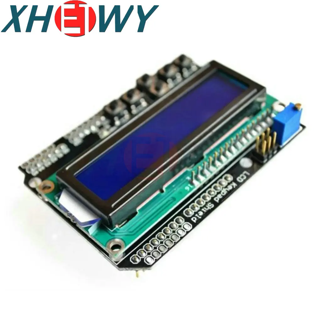 LCD Keypad Shield LCD 1602 Character LCD input and output expansion board for arduino raspberry pi uno mega 2560