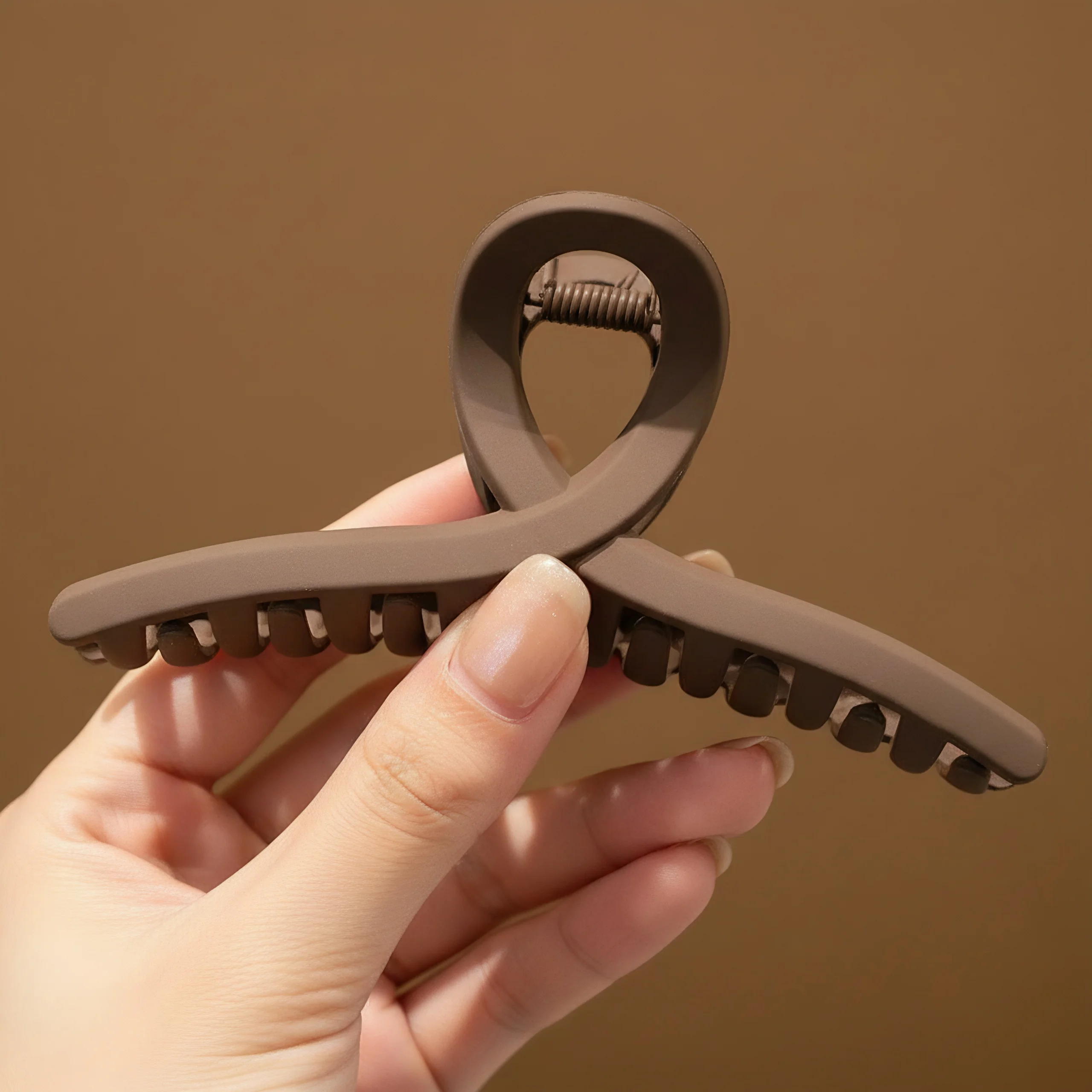 مجموعة مشابك شعر غير لامعة مكونة من 10 قطع، مخالب شعر يومية قوية مع قبضة غير قابلة للانزلاق، 8 ألوان للنساء والفتيات، بسيطة #2