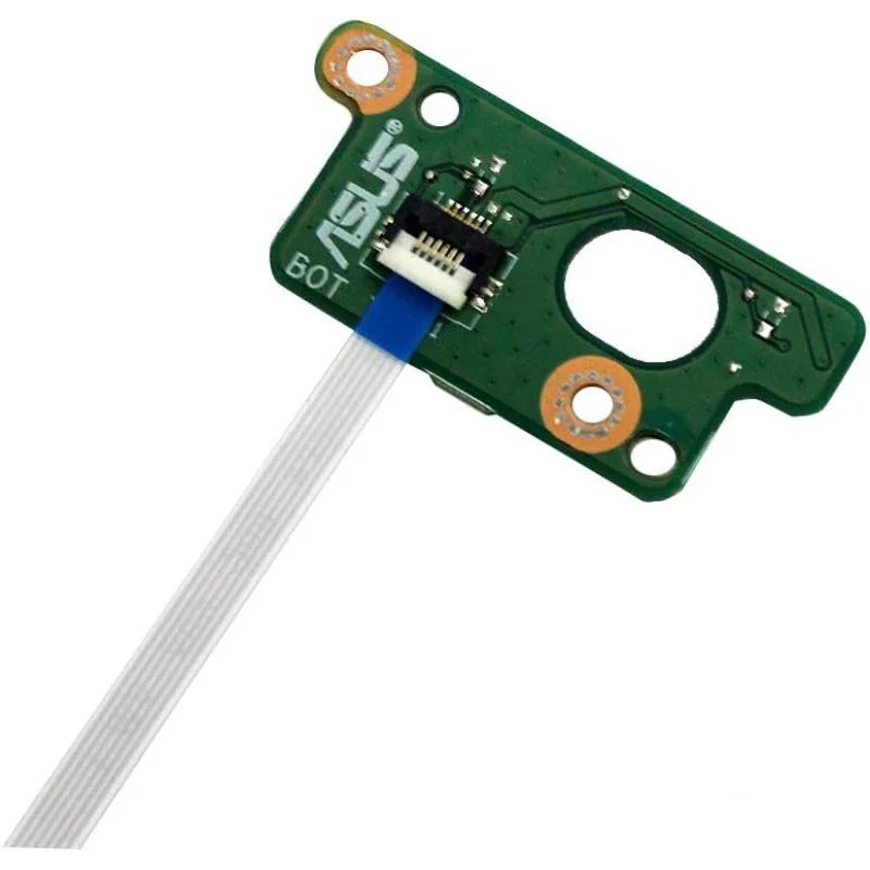 Плата кнопки питания со заменой кабеля для ASUS x551 X551M X551MA X551MAV X551C X551CA X451C X403M W419L X453 (зеленый)