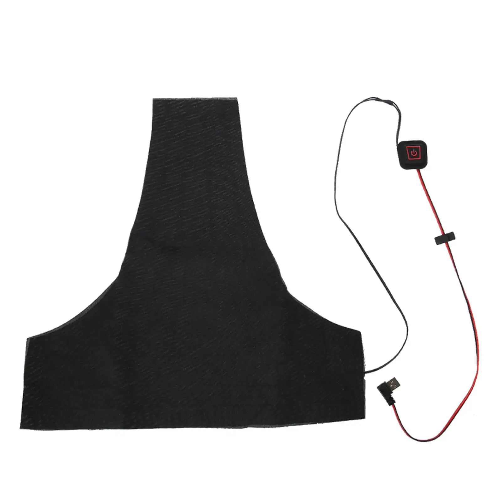 

Winter Heated Electric Vest Heating Pads USB Rechargeable Waterproof Back Warmer Kit for Hiking