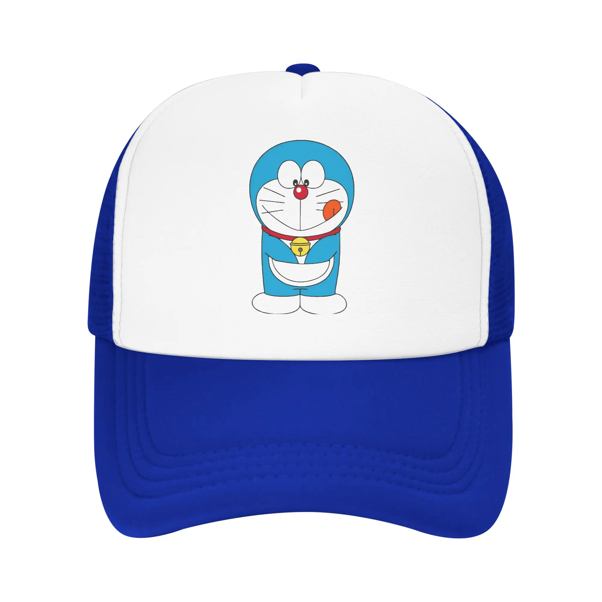 Adult Robot Cat Cartoon   Doraemons Trucker Hat Mesh Baseball Cap Snapback Caps  Dad Hat Sun Hat Adjustable Sun Caps Autumn