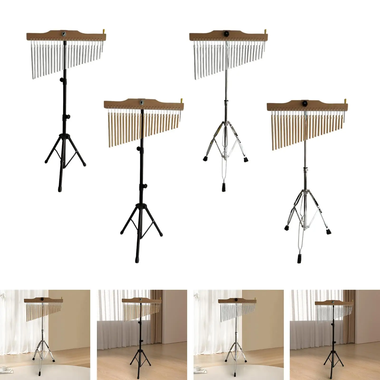 

25 Bar Chimes Percussion Hand Chimes for Classroom Performance Practice