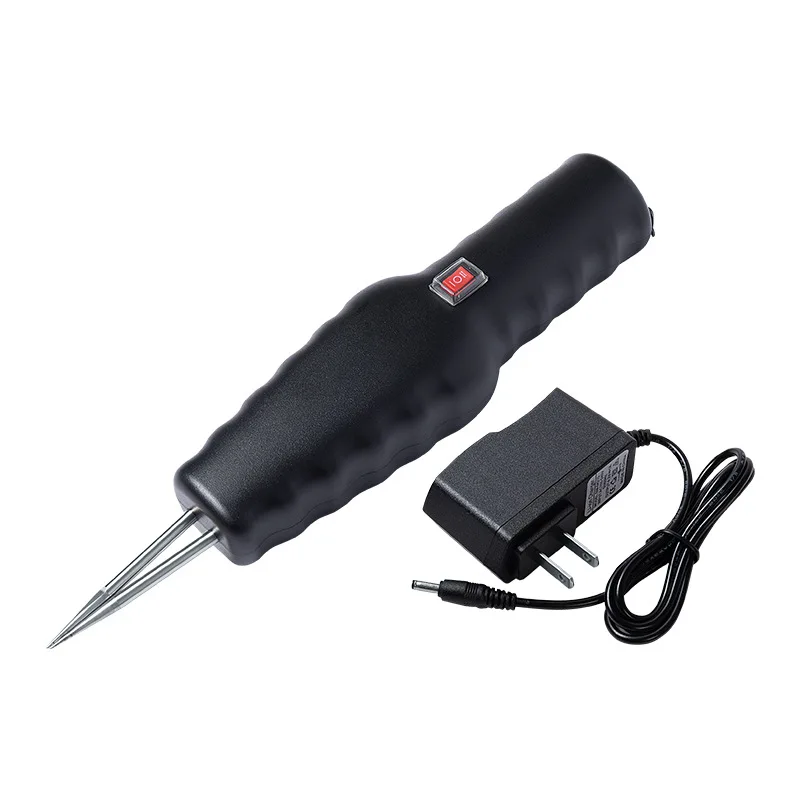 Handheld Electric Poultry Plucker Chicken Duck Goose Feather Removal Machine Commercial Charging Black
