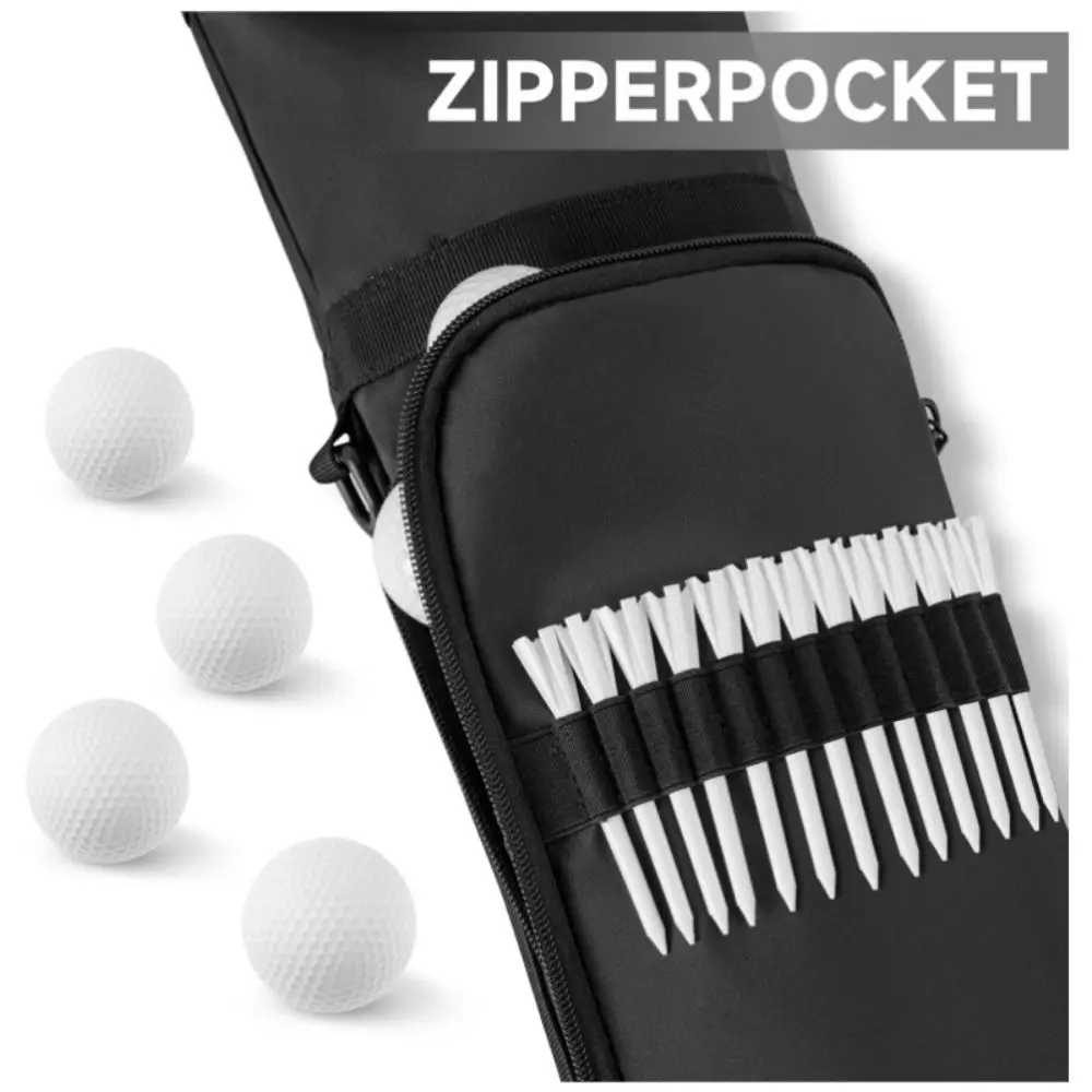

Portable 3-6Club Capacity Golf Travel Bag Lightweight Foldable Sunday Golf Bag Durable Carrying Bag Golf Accessories