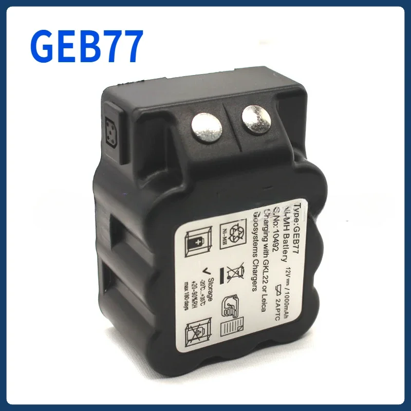 

GEB77 Is Suitable for TPS100TCA1800TC2003TPS100 Series Total Station GKL22 Charger 1000mAh 12V Rechargeable Batteries Parts