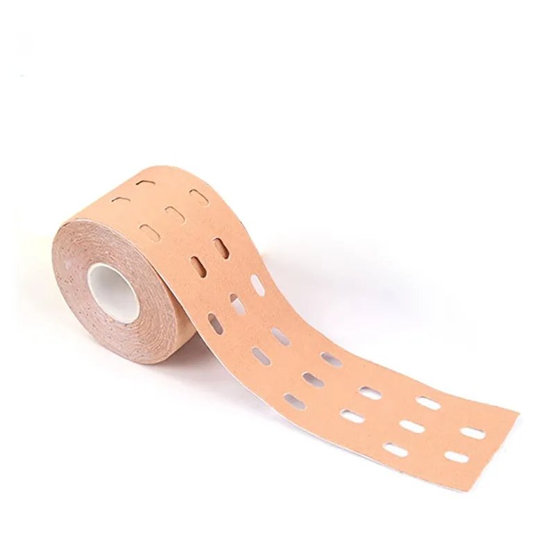 Boob Perforated Tape Bras Women Adhesive Invisible Bra Nipple Pasties Covers Breast Lift Tape Push Up Strapless Pad Sticker