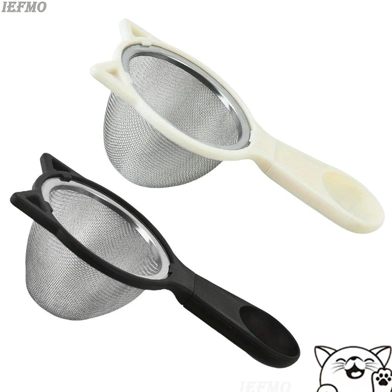 

Ситечко для кошачьих ушей из нержавеющей стали, сверхтонкая сетка, фильтр-скиммер для приготовления сока, фильтрации чая, муки, кухонные гаджеты