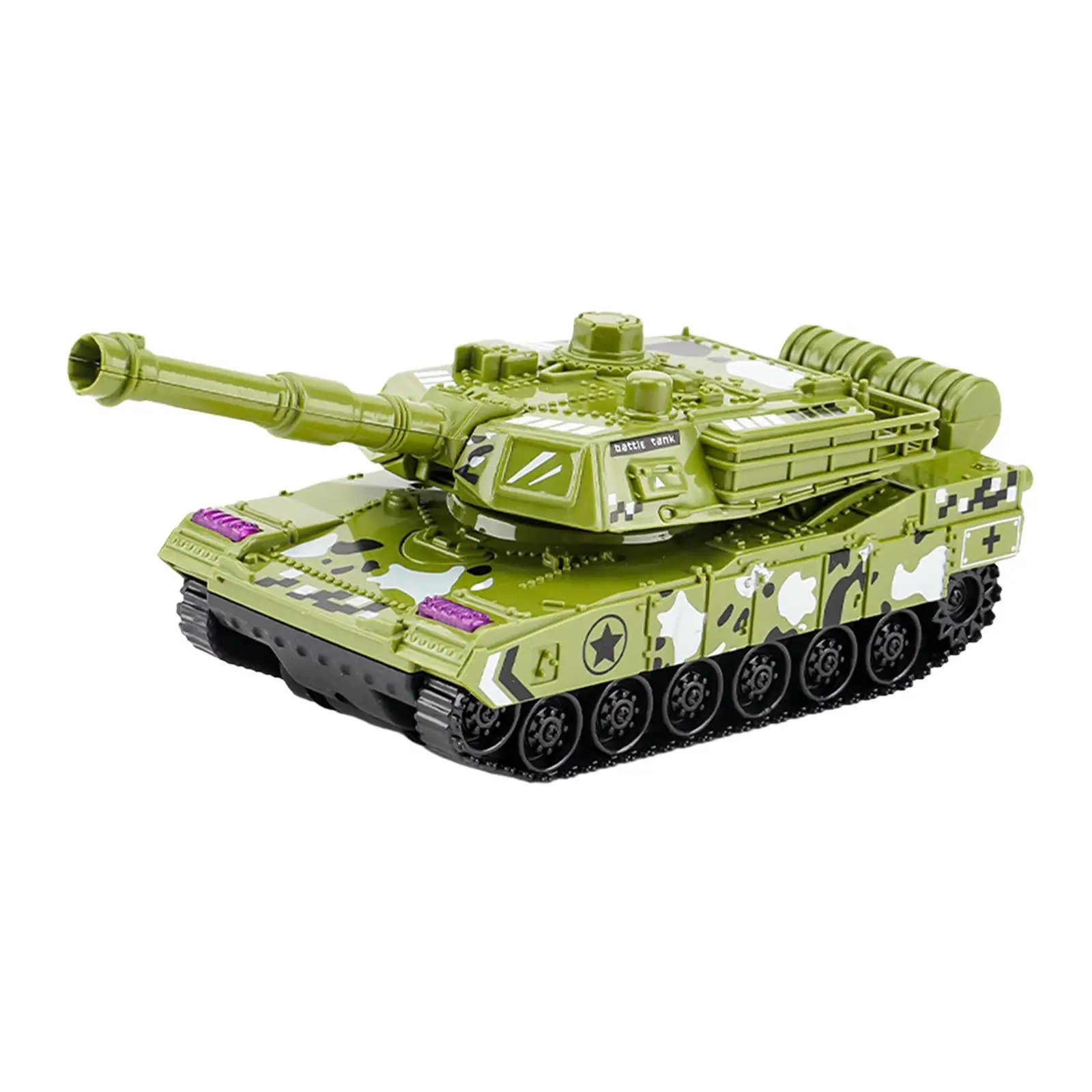 Pull Back Tank Toys Portable Educational Toys Party Favors with Rotating Turret Creative Vehicle for Kids Children Birthday Gift