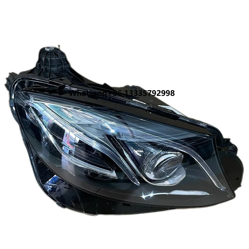 

High-End Geometric Multi-Beam LED Headlights for MercedesBenz E-Class W213 Blue Light Auto Parts Made of ABS Material