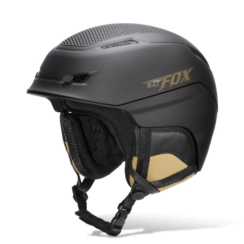 BATFOX 스키 헬멧 전문 스노보드 스노모빌 스케이팅 안전모 고품질 야외 스포츠 여성 남성 스키 헬멧