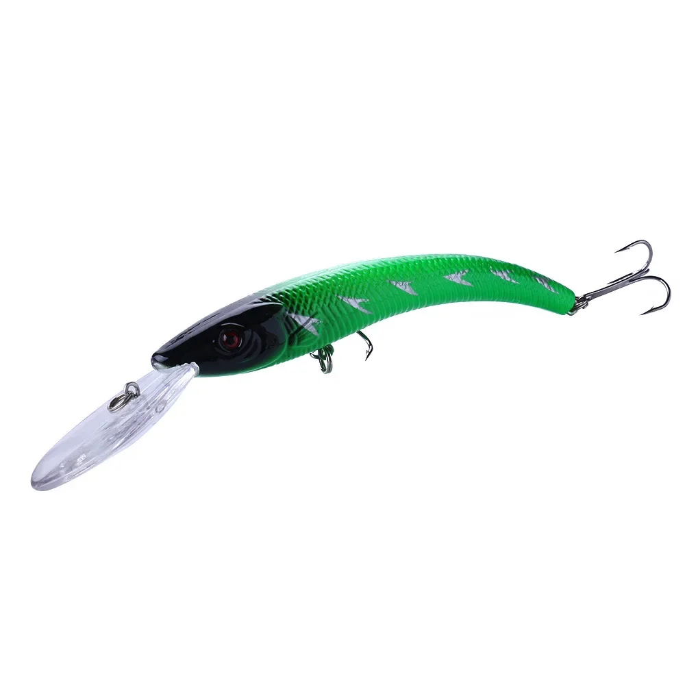 

New 1 PCS 15.5cm / 16.3g Wobbler Fishing Lure Big Crank Bait Minnow Bass Trolling Artificial Bait Pike Carp Lures Fishing