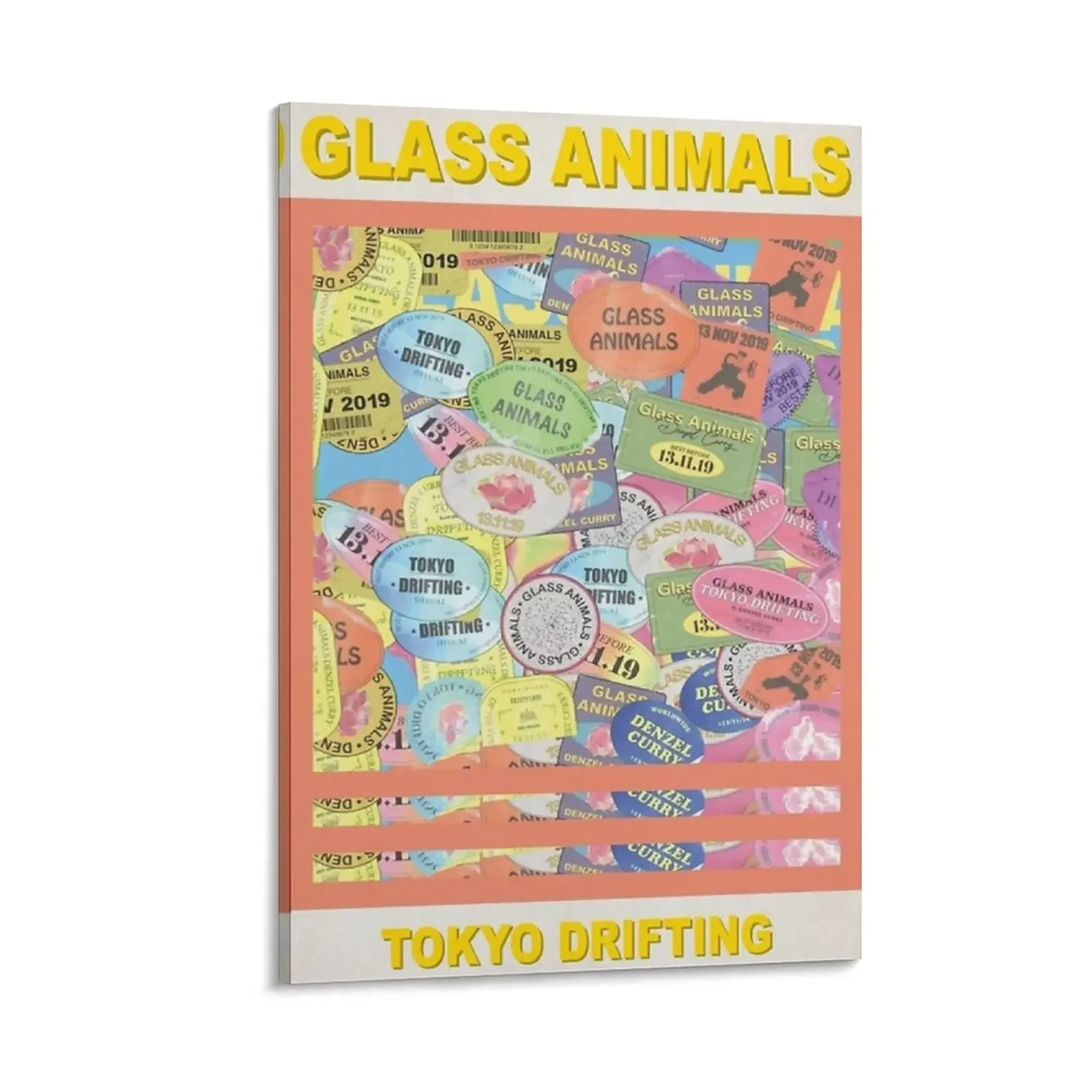 

Glass Animals Canvas Painting wall decoration Wall posters Decorative painting for bedroom cute room decor