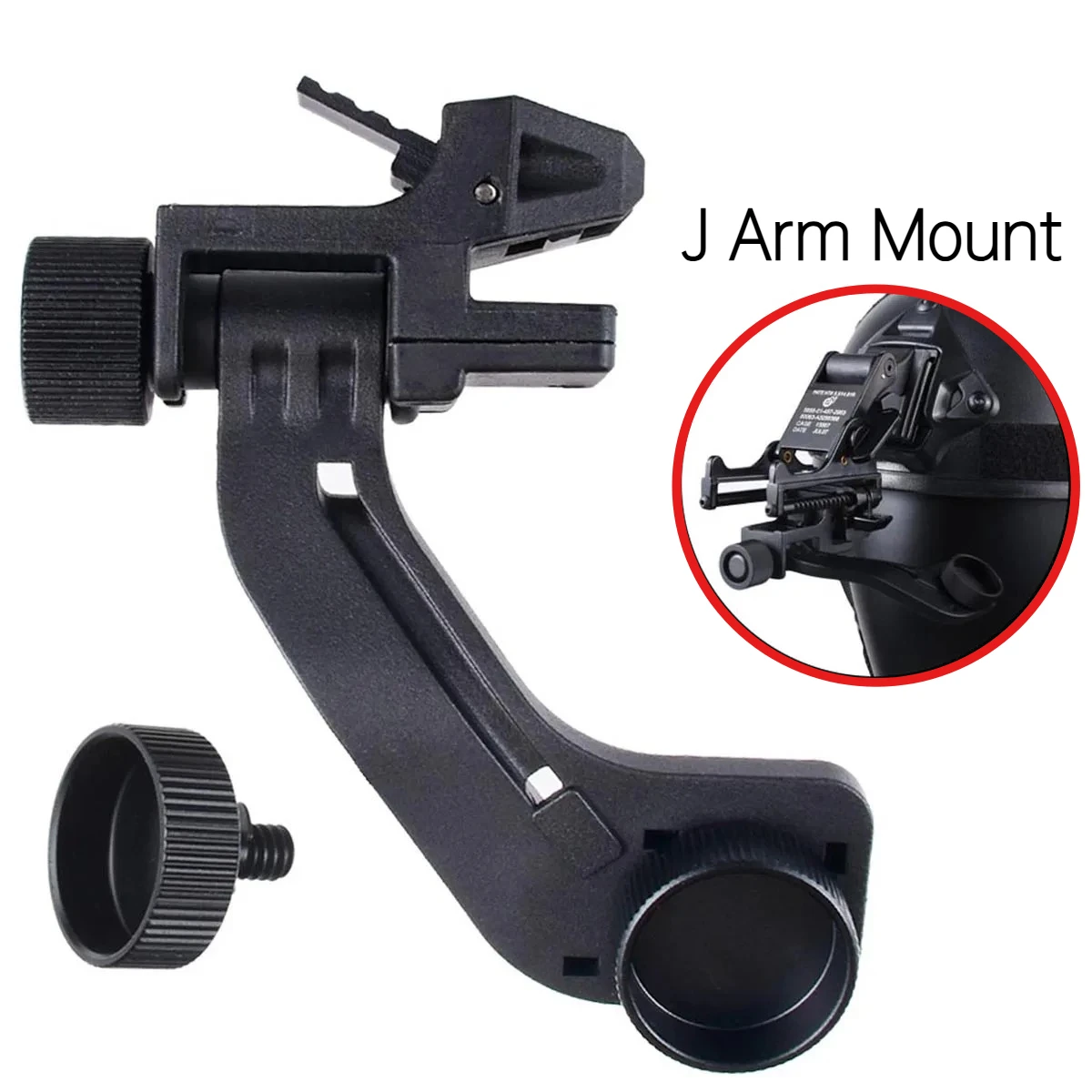 Tactical NVG PVS-7 PVS-14 Night Vision J Arm Mount Adapter Helmet Accessories Mount Kit Monocular Accessories