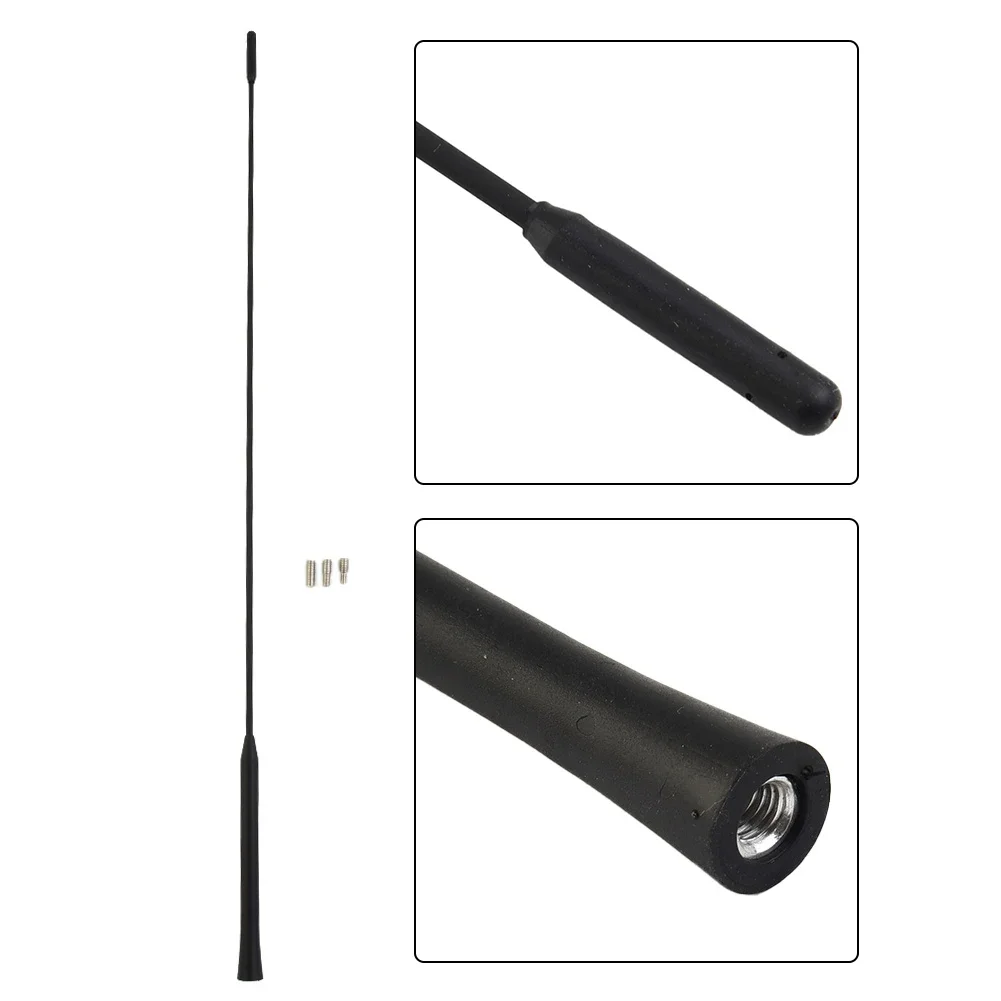 High Quality Car Antenna Antenna Aerial 12-40ma Radio 53cm Length Replacement Roof Accessory Roof Mast Antenna