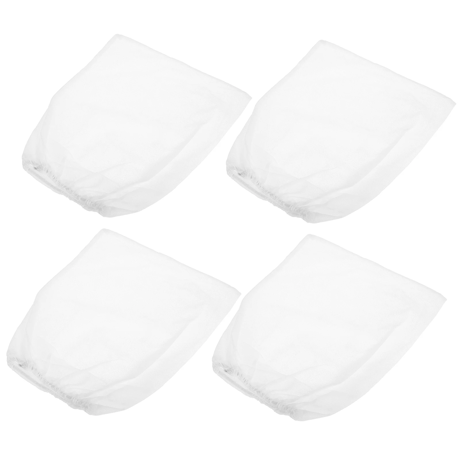 

4 Pcs Vacuum Cleaner Storage Bag Thick Nonwoven Dust Collector Nail Replacement Bags White Fan Manicure Solution