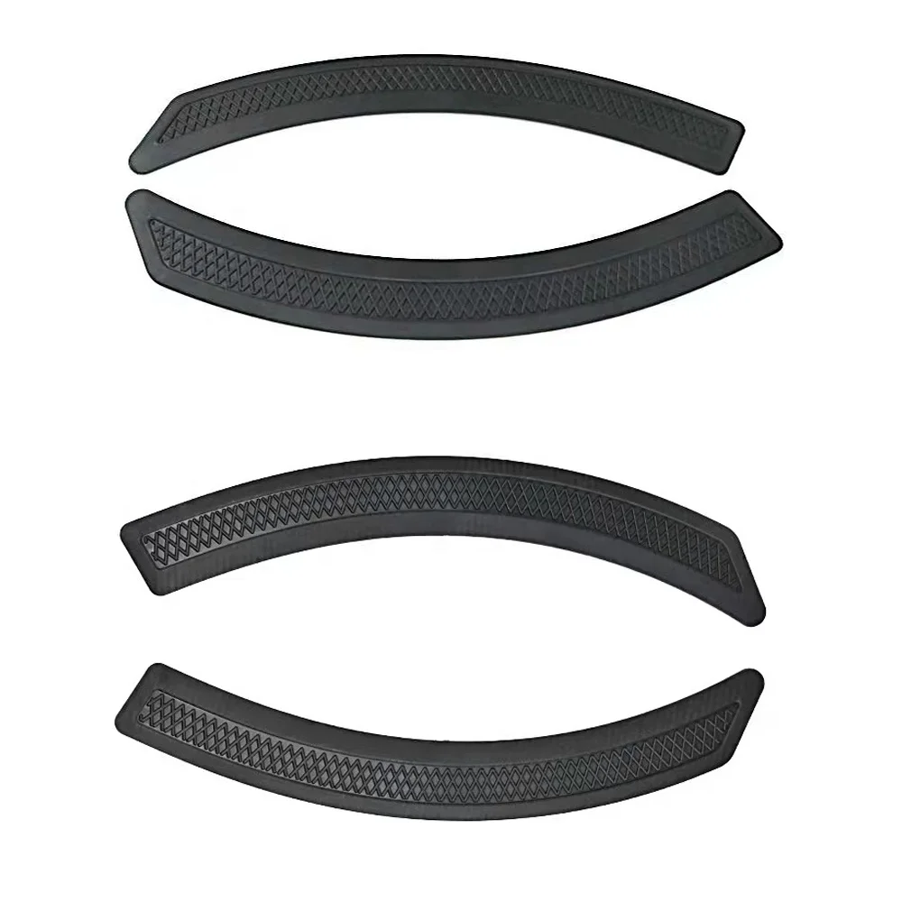 

front side car fender cover decoration for 2009-2015 mitsubishi lancer pp plastic material exterior parts