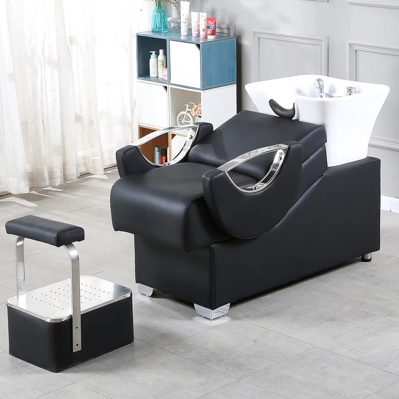 Mobility Hairdressing Salon Shampoo Bowl Chair Living Room Luxury Washbasin Professional Hairdresser Stuhl Washing Shaving