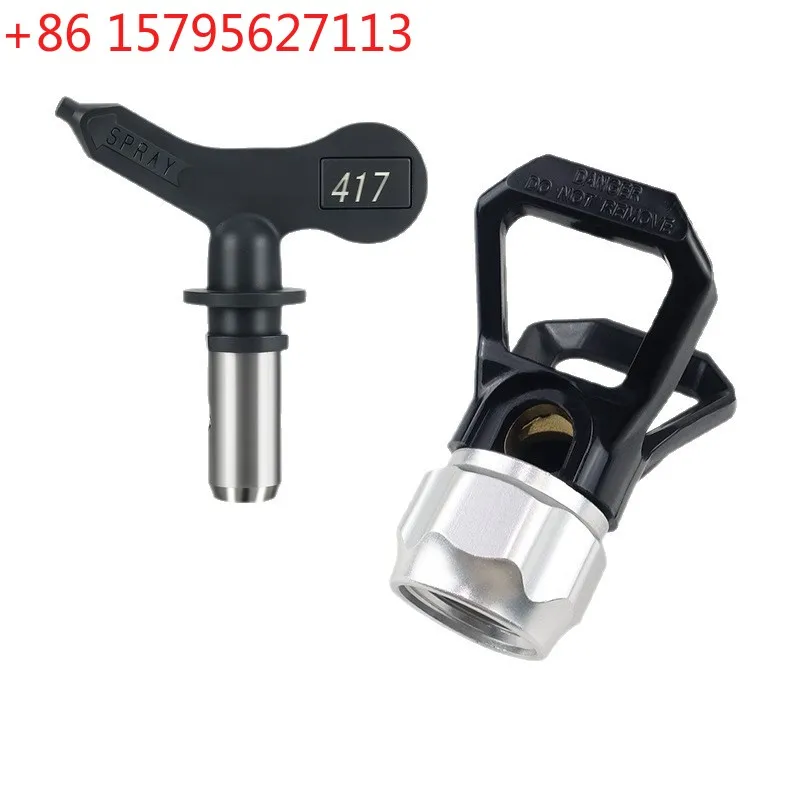 Airless spraying machine Tungsten steel nozzle Gun bill Duck bill seat Gun head Paint coating Latex paint Sprayer General