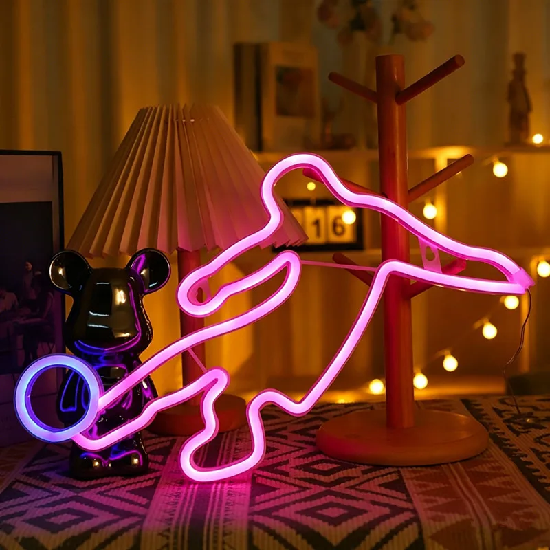 Fußballspieler-LED-Neonschild, Sport-Fußball-Neonlicht Wanddekoration, USB- und Batteriebetriebene Neonlampe für Schlafzimmer und Spielzimmer – Detail 7