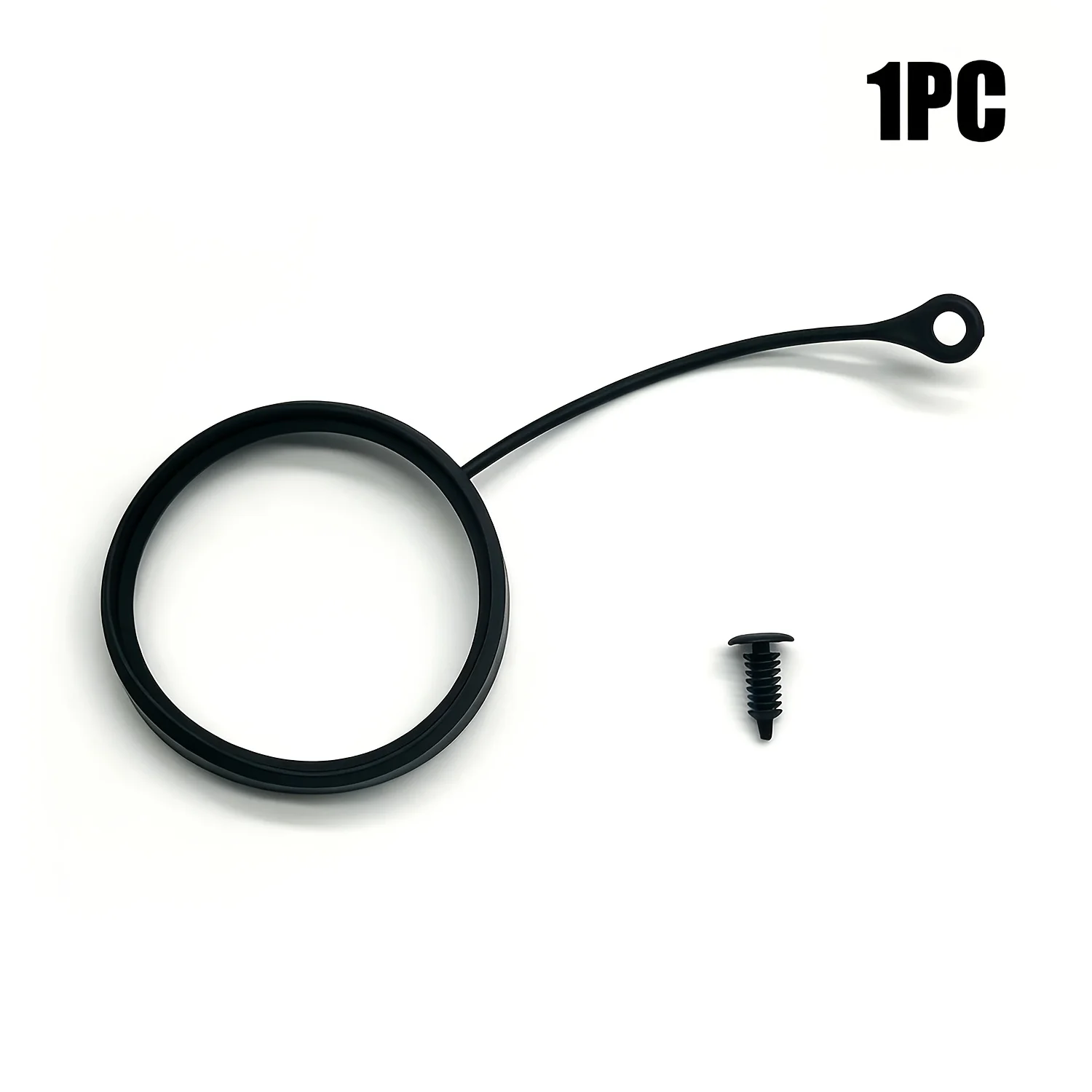 1Pc Car Fuel Cap Anti-lost Lanyard Durable Plastic Fuel Tank Cap Fixing Rope Anti-drop Strap Replacement Auto Safety Accessory