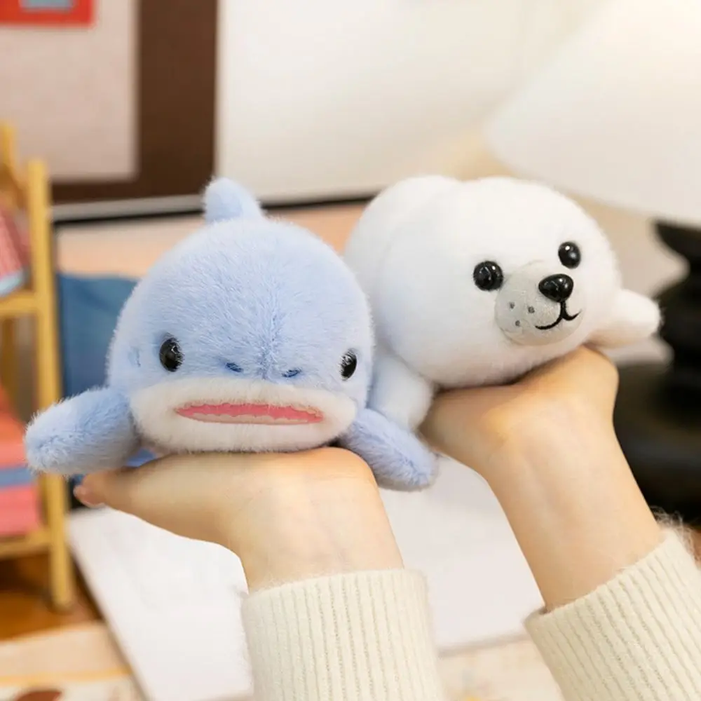 

Cute PP Cotton Sea Animals Fluffy Soft Simulation Stuffered Whale Cartoon Comfortable Marine Animal Stuffed Gifts