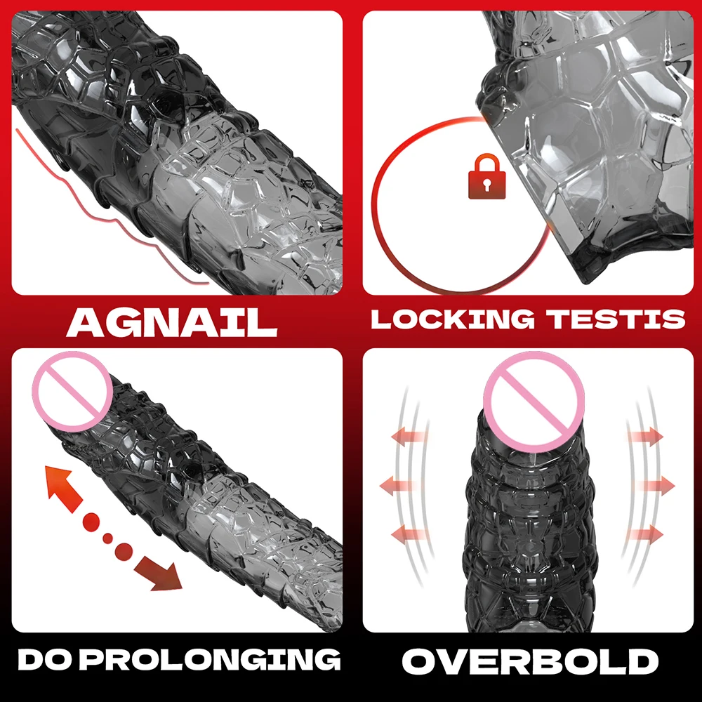 قابلة لإعادة الاستخدام رصاصة هزاز حلقة واضحة خاتم الديك موسع القضيب كم فائقة النعومة المكبر للأزواج تهتز دسار الجنس لعب الرجال
