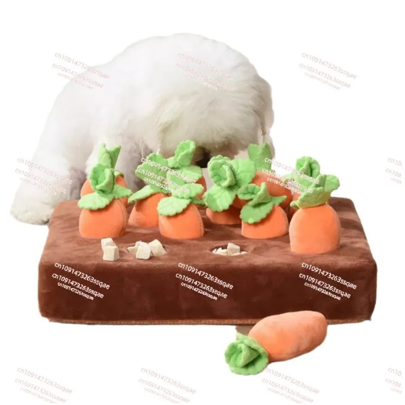 Dog pulling radish toy self-hi tear-resistant pet products interactive boredom cat mint pet toys