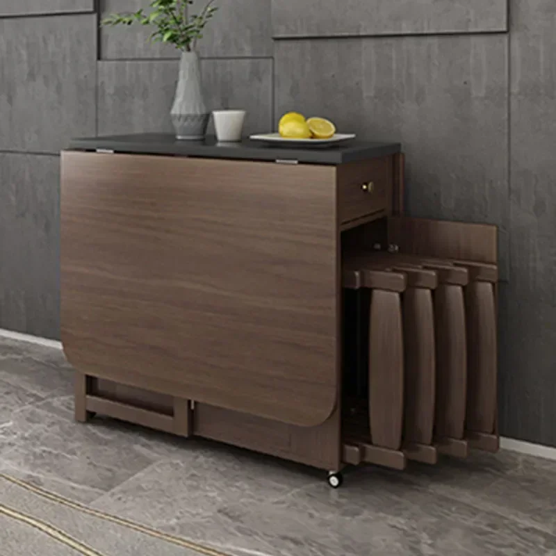 

Премиум-стол для вечеринок и обедов, детский учебный стол, деревянный обеденный стол для ресторана, компактный, экономит место