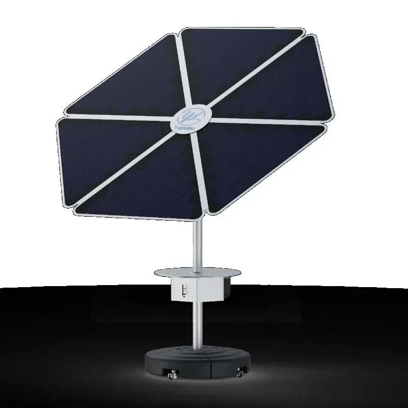 Removable Solar Energy Systems 600W Sunflower Solar Panel Energy Solar Power System  Design 1KW Flower Plants