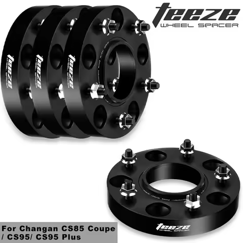 2/4PCS 5x114.3 60.1 For Changan CS85 Coupe / CS95/ CS95 Plus Flange Plate T6-7075 Wheel Spacers Aluminum Hub widened Adapter