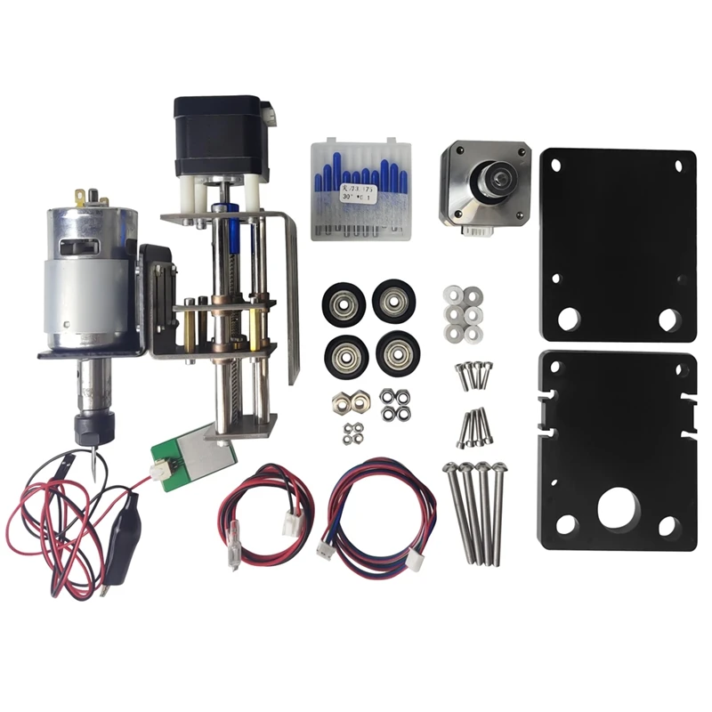 Imagem -06 - Cnc Z-axis Deslizante Tabela Router Kit Madeira Miller z Axis Motor Suporte Madeira Fresadora