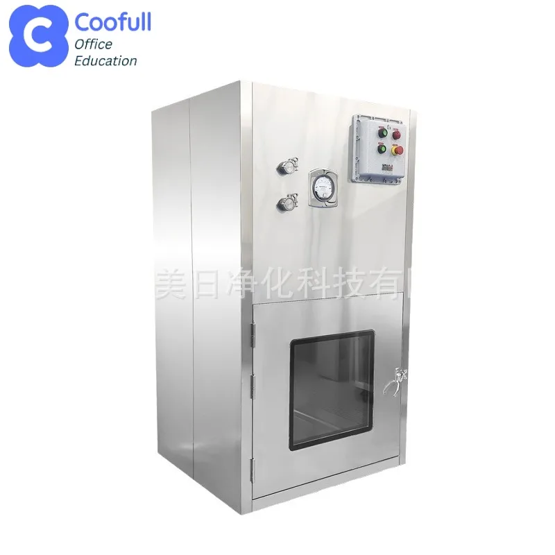 COOFULL purified stainless steel explosion-proof laminar flow transfer window, ultra-clean mechanical interlocking machine