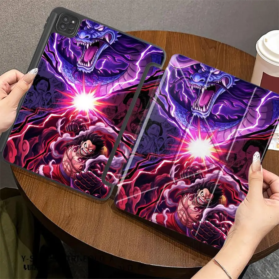 With Pen Slot Cover Tablet Case For iPad Air 8 M2 M3 3 12th Pro M4 13 2025 2026 Mini 7 6 5 11th 9th 10th Gen Ones P-Pieces
