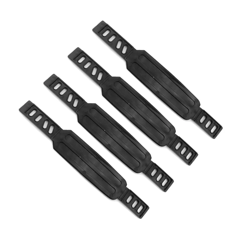 Exercise Bike Pedal Straps Adjustable Stirrup Bicycle Straps Compatible with Fitness Equipment Suitable for Most Bikes